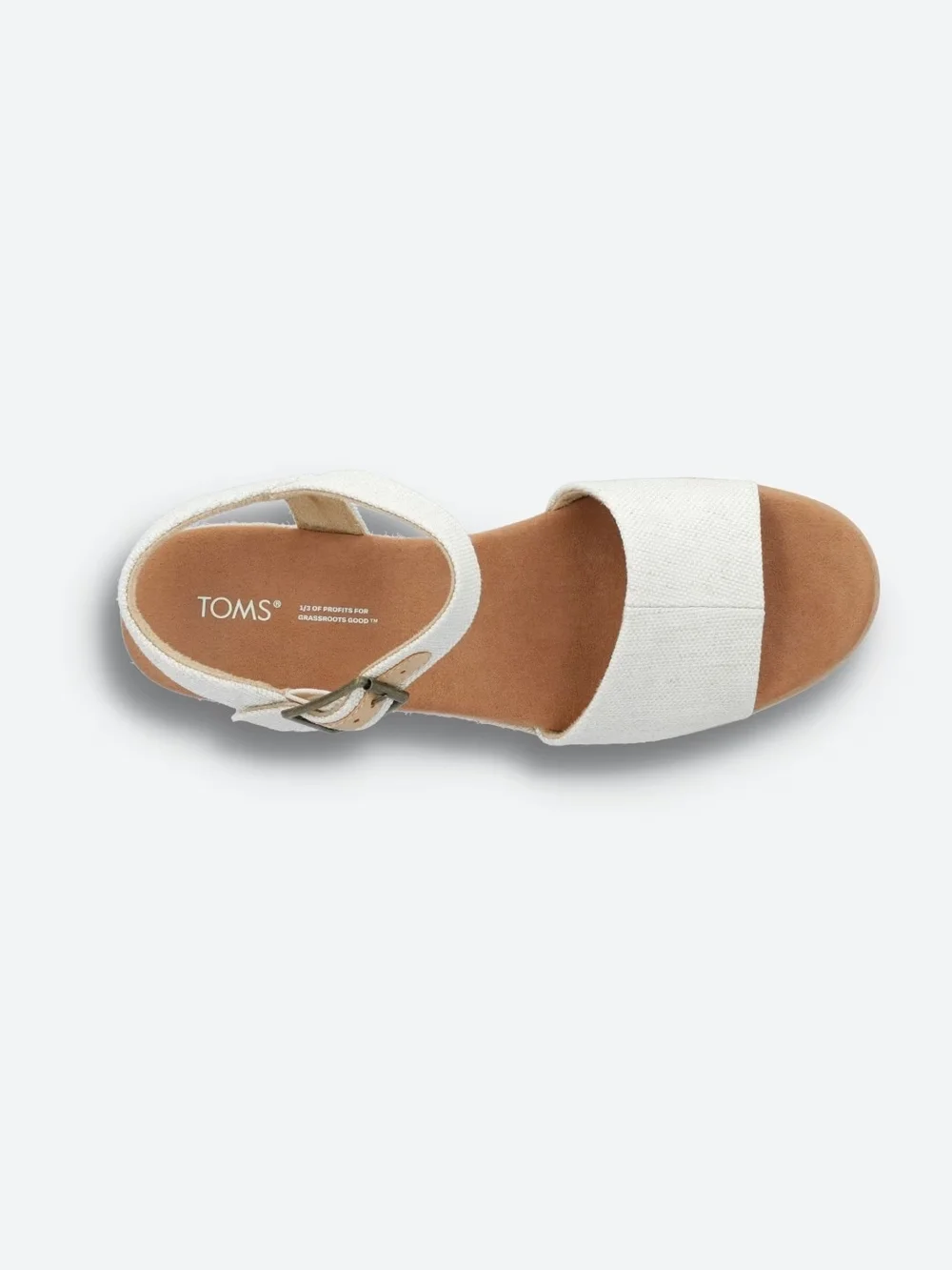 Women’s Toms White Platform Espadrille Sandals - Picture 5 of 7